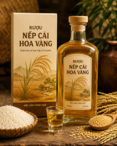 Rượu Nếp Cái Hoa Vàng