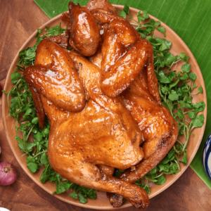 Gà nướng ngũ vị nguyên con
