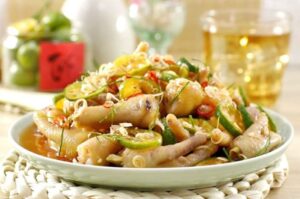 Chân gà xả tắc
