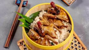 Chim câu hấp kiểu Muộn Quán