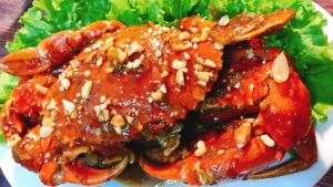 Cua Cà Mau sốt me