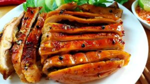 Dạ dầy heo sốt tiêu xanh