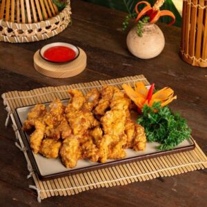 Nầm heo chiên vừng