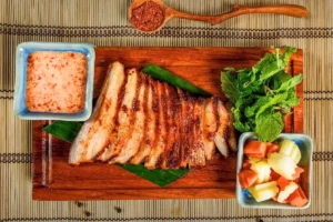 Nọng heo nướng ngũ vị