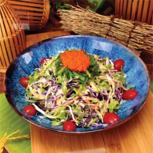 Salad rong biển với trứng tôm