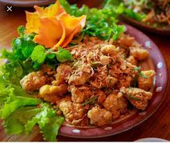 Sụn gà rang muối Hồng Kông