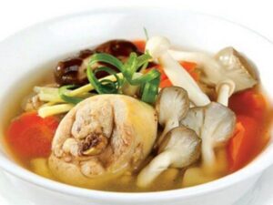 Súp bào ngư thịt gà