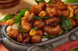 Thịt bê cháy tỏi